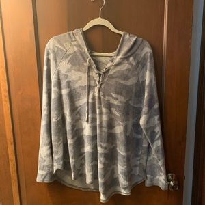 Boutique camo hoodie